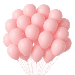 GLOBOLANDIA GLOBOS PASTEL ROSA 10" x 50u